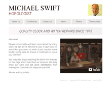 Tablet Screenshot of michaelswift.co.uk